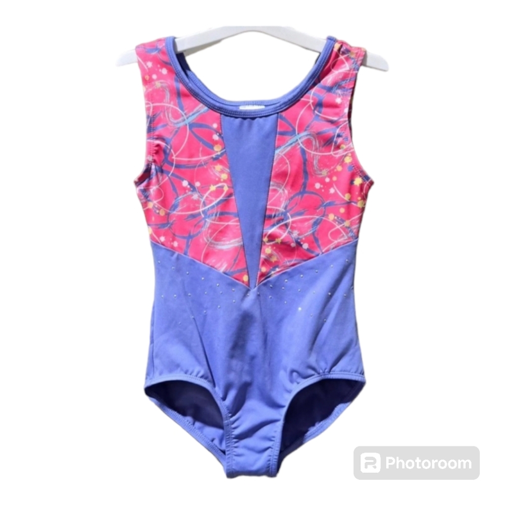 NWT Wicking Cat & Jack Periwinkle blue Size 8 one-piece/leotard/ Swimsuit